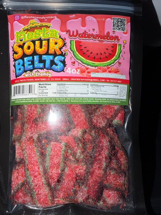 Fiesta Sour Watermelon Belts