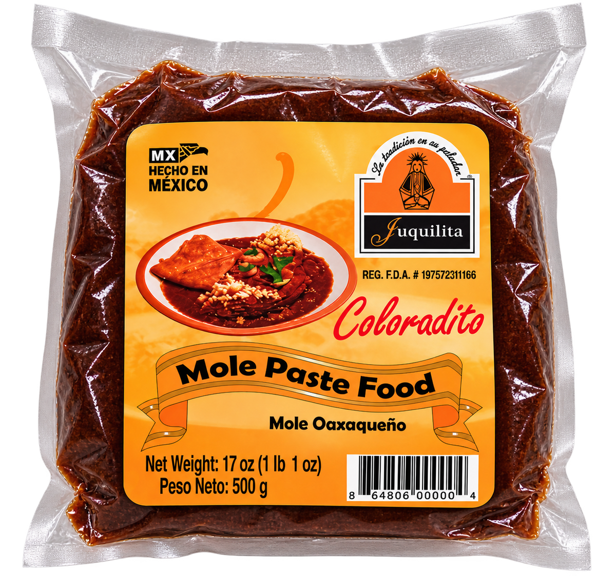 Juquilita Coloradito Mole
