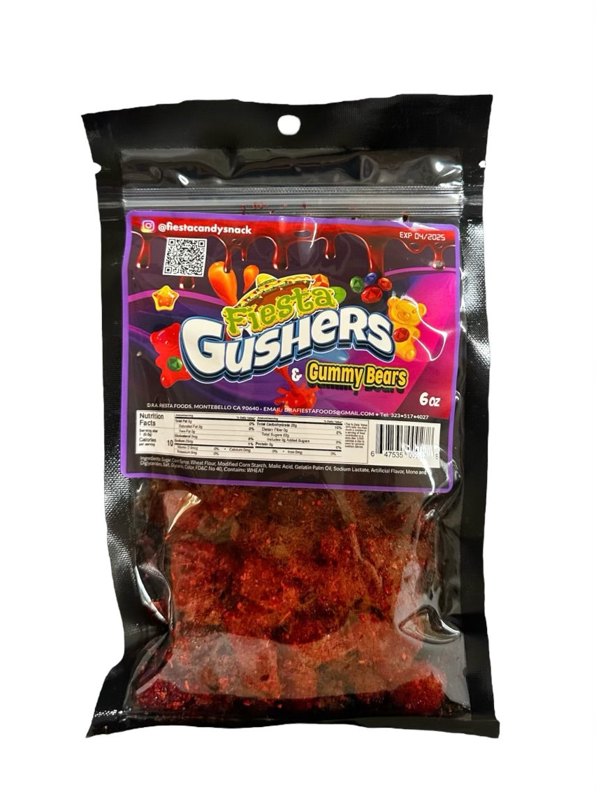 Fiesta Gushers Gummy Bears