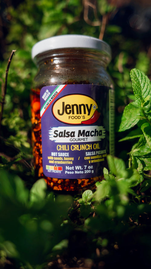Salsa Macha Hot with Cranberries